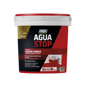 AGUA STOP CAUCHO FIBRAS TERRACOTA 1KG