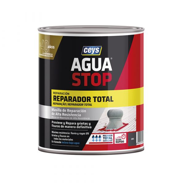 AGUA STOP REPARADOR TOTAL ROJO