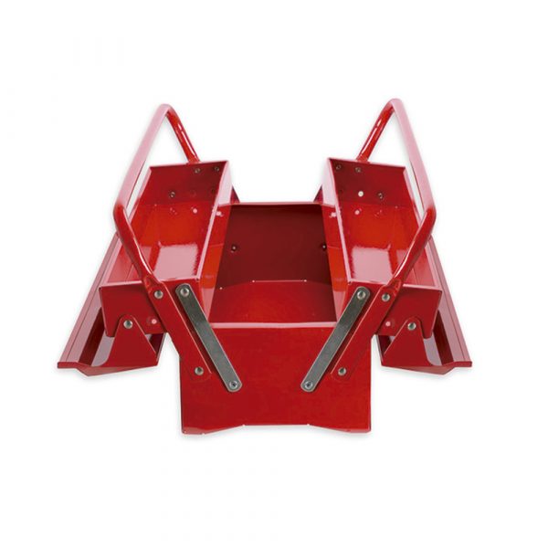 CAJA METALICA 3 BANDEJAS ABIERTA