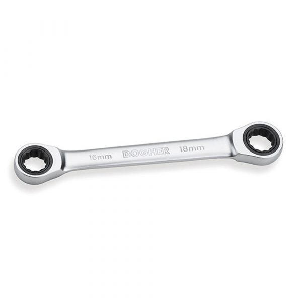 Llave carraca plana