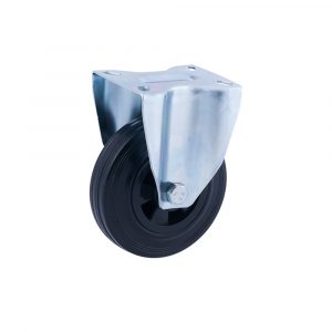 Rueda goma fija 200/80