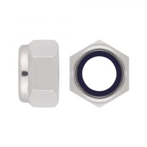 TUERCA AUTOBLOCANTE DIN 985 INOX A2