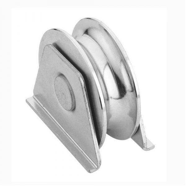 POLEA CANAL 20MM U CON SOPORTE